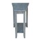 International Concepts Keystone Accent Table, Heather Grey-Antique Washed OT105-45 - alternate 3